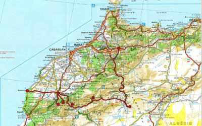 Maroko – náklady a mapa