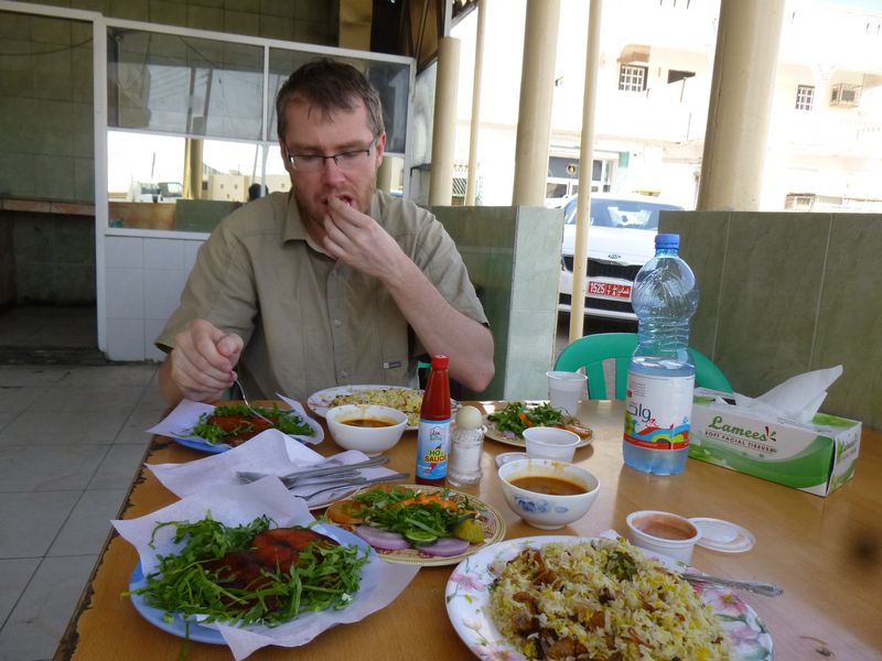 Oběd v Al-Kamil