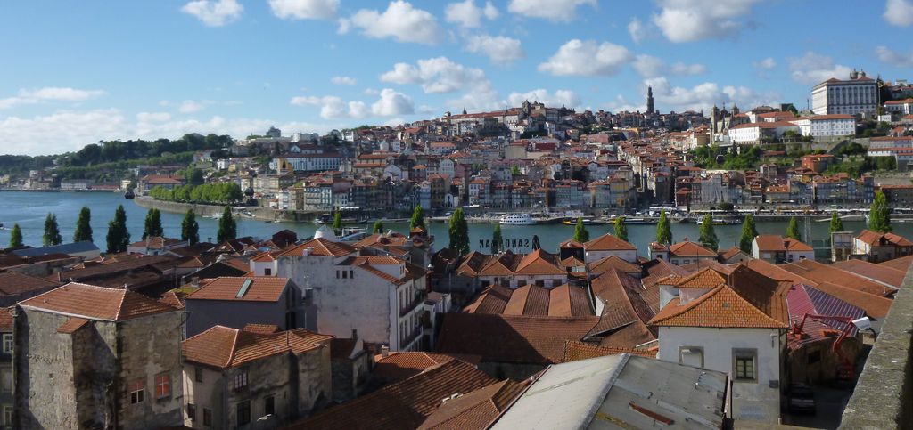 Dovolená v Portugalsku - výhled na Porto