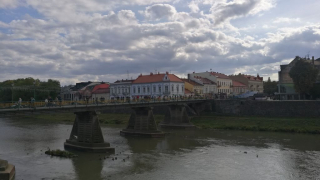 Most v Užgorodu - místní chlouba