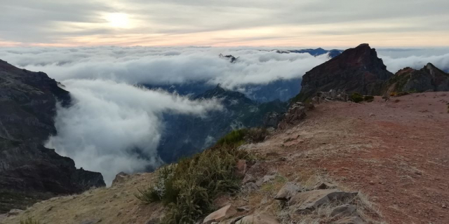 Pico Areeiro, inverzce